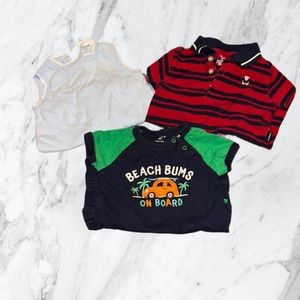 Onesies for little boys 3 size 6 months